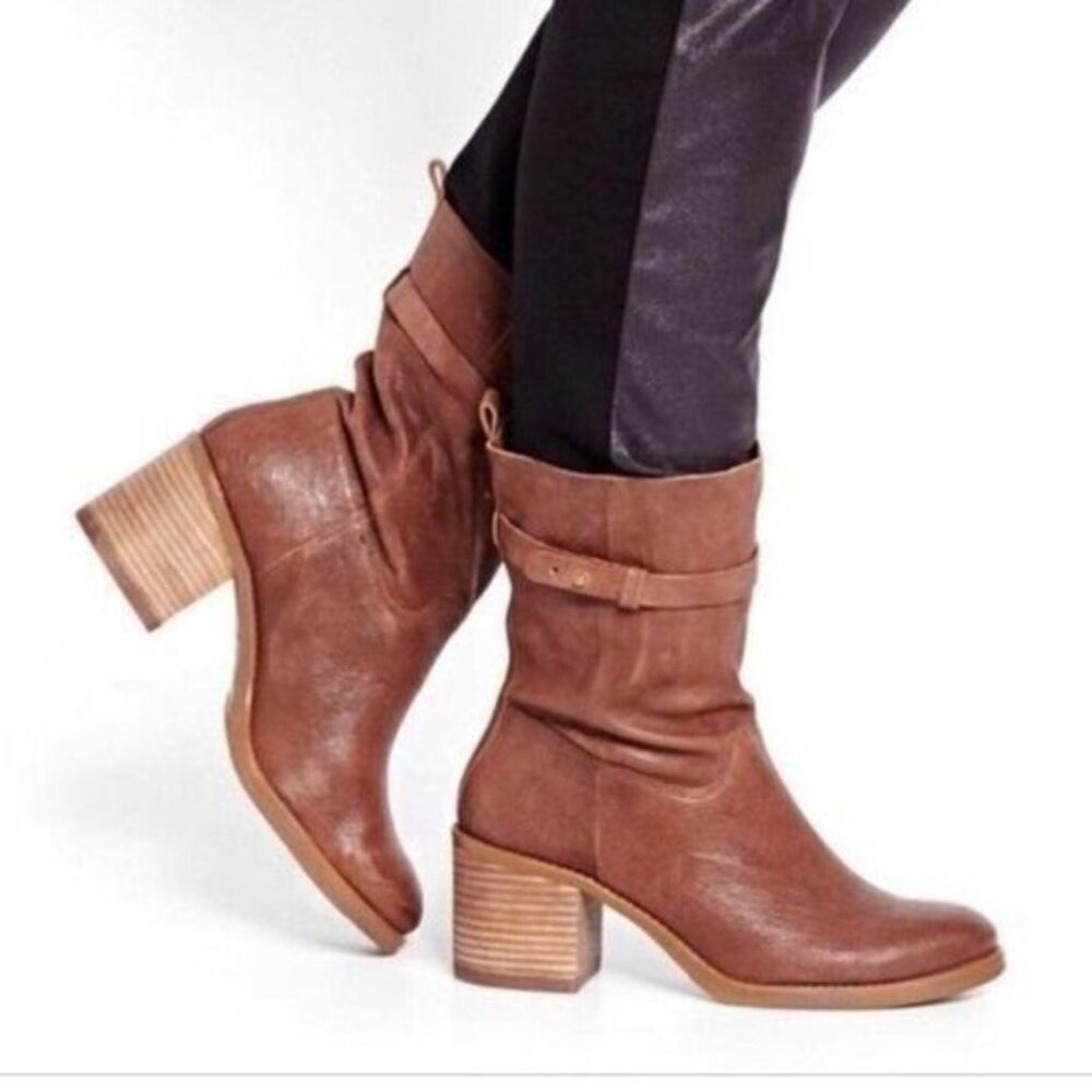 Lucky Brand Brown Heeled Boots